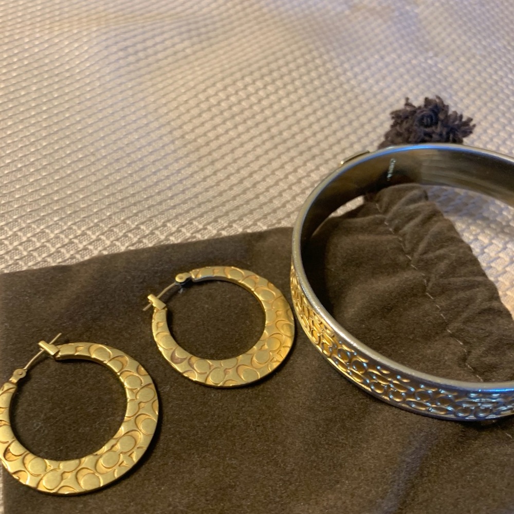 Coach Jewelry Set